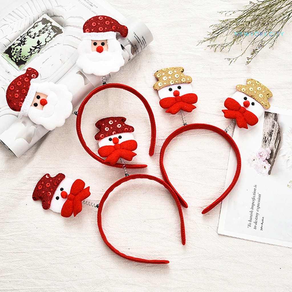 Băng Đô Cài Tóc Phong Cách Giáng Sinh Đáng Yêu