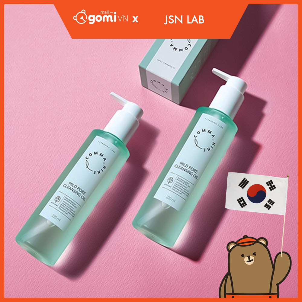 Dầu Tẩy Trang Thu Nhỏ Lỗ Chân Lông JSN LAB Commanine Mild Pore Cleansing Oil GomiMall