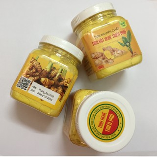 COMBO 5 LỌ/500G TINH BỘT NGHỆ 100% NGUYEN CHẤT THIÊN PHÚ[FREESHIP 99K][nhập GROTHANG6 giảm 10%]
