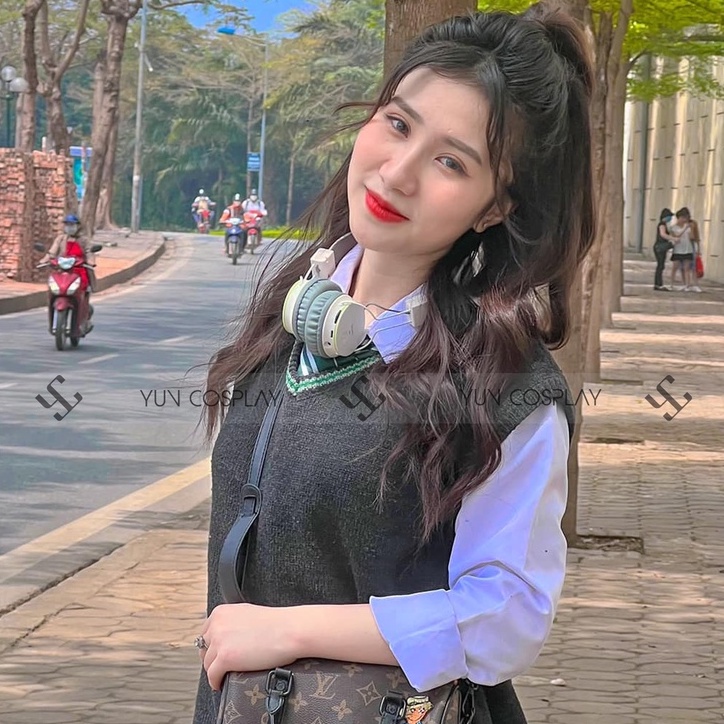 Áo gile đồng phục học sinh | Áo gile len Harry Potter