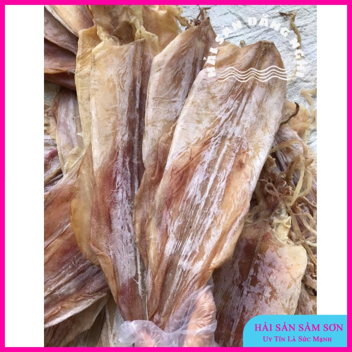 Mực Khô Câu Tay Loại To (7-9 con/kg) Ngon Nhất Cam Kết Mới Mềm Ngọt Dày Cơm- Lẻ 1 Con Hải Sản Sầm Sơn