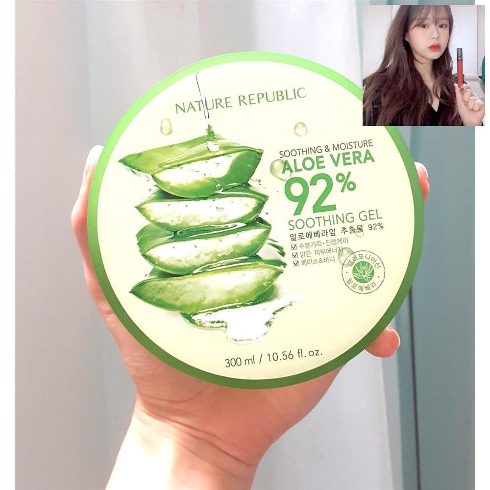 Gel Nha Đam Nature Republic - Gel Dưỡng Ẩm Đa Năng 300ml