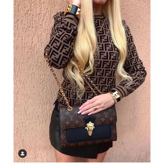 Túi lv xích cầu size 25
