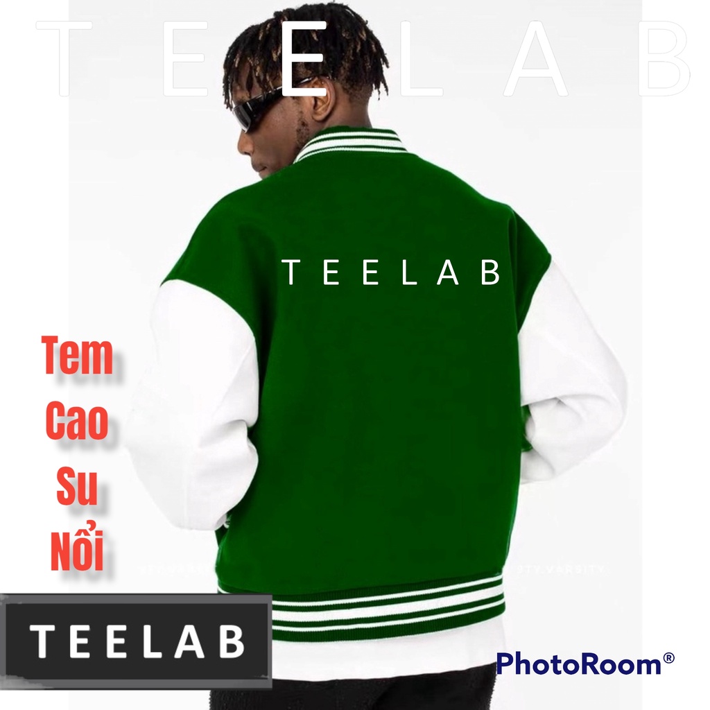 👉💥 Áo khoác TEELAB jacket Bomber Nỉ Bông unisex - Áo khoác Ullzang Basic có form rộng XL