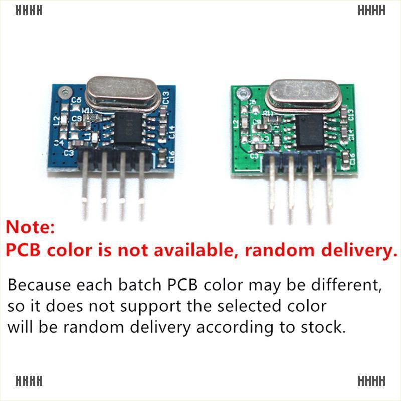 Bộ Thu Phát Tín Hiệu Rf 433mhz Cho Arduino