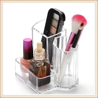 Hộp Đựng Đồ Trang Điểm Đa Năng Bằng Acrylic Trong Suốt