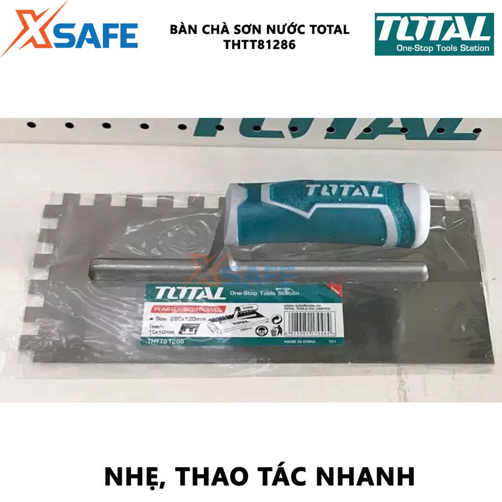 Bàn chà sơn nước TOTAL THTT81286 | bay hồ có răng cưa quy cách 280 x 130mm dùng để làm phẳng những bề mặt