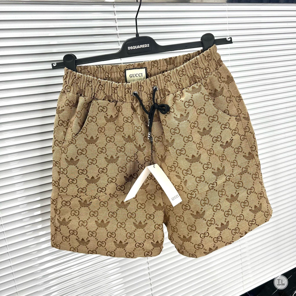 🔥Hot🔥Quần đùi Gucci ft adidas họa tiết monogram hot trend New 2022