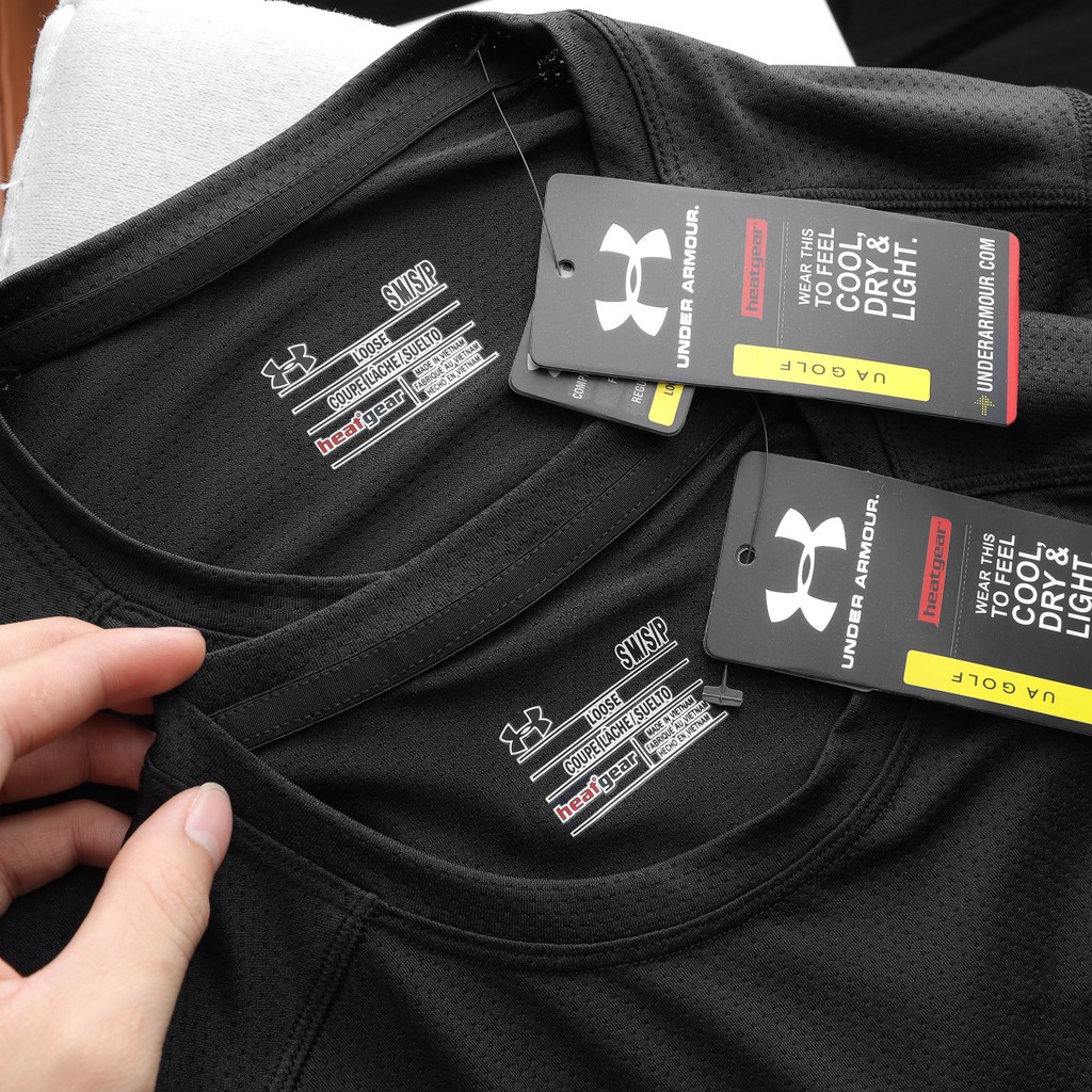 Áo Thun Tshirt Under Armour Xuất Dư Co dãn 4 Chiều