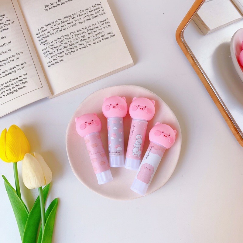 Keo dán,hồ dán giấy khô cute ngộ nghĩnh cho học sinh, bé trẻ nhỏ làm đồ thủ công