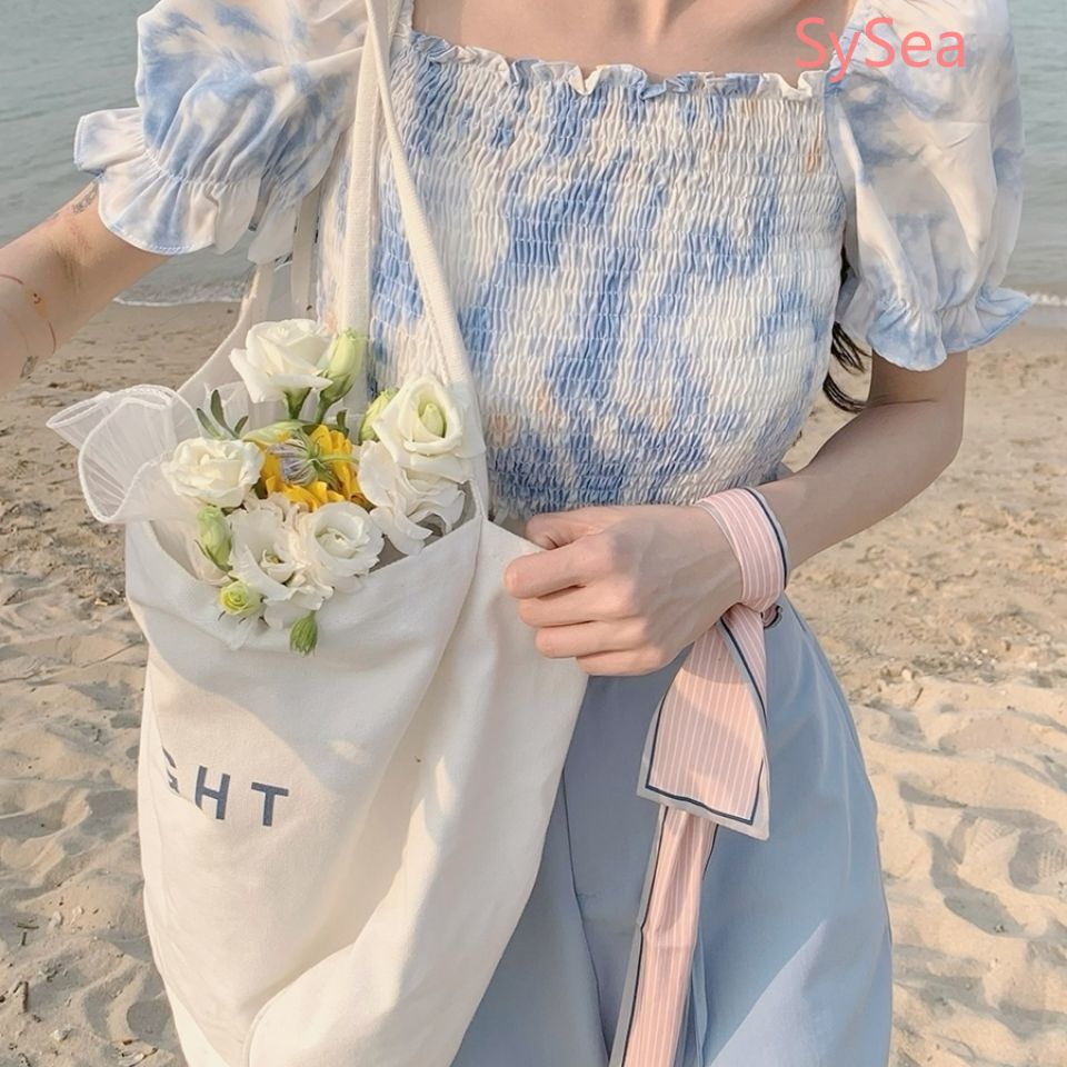 Đầm Midi Trễ Vai Thời Trang Mùa Hè Cho Phái Nữ