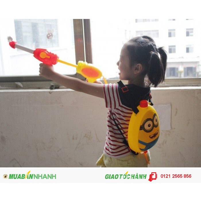 Balo súng bắn nước- đồ chơi siêu hót cho bé