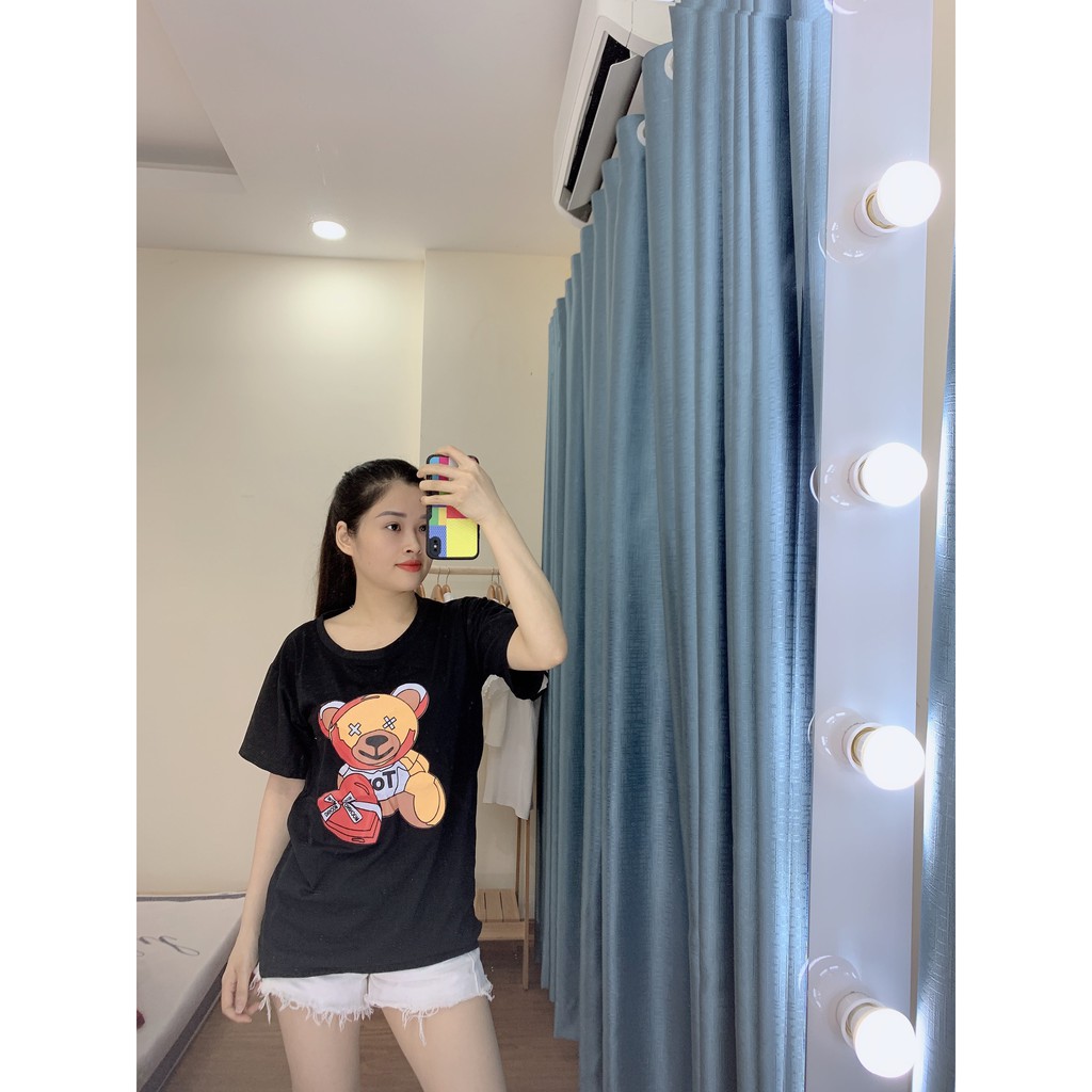 Áo phông chất Cotton tay lỡ , Áo thun tay lỡ Free size đa dạng mẫu mã cho cả nam và nữ