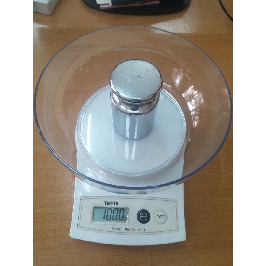 [Chuẩn Tanita] Cân nhà bếp siêu sạch, chia thức ăn, làm bánh, thuốc 2000g/2kg bước nhảy 1g, kèm bát 