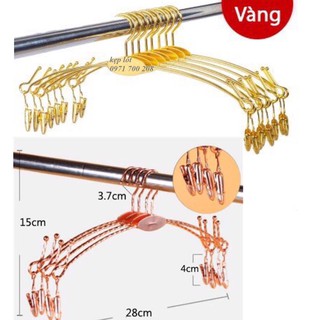 Kẹp treo đồ lót chất liệu si mạ cao cấp