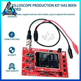 Portable Display Frequency Digital Oscilloscope TFT Screen Welded Making Kit