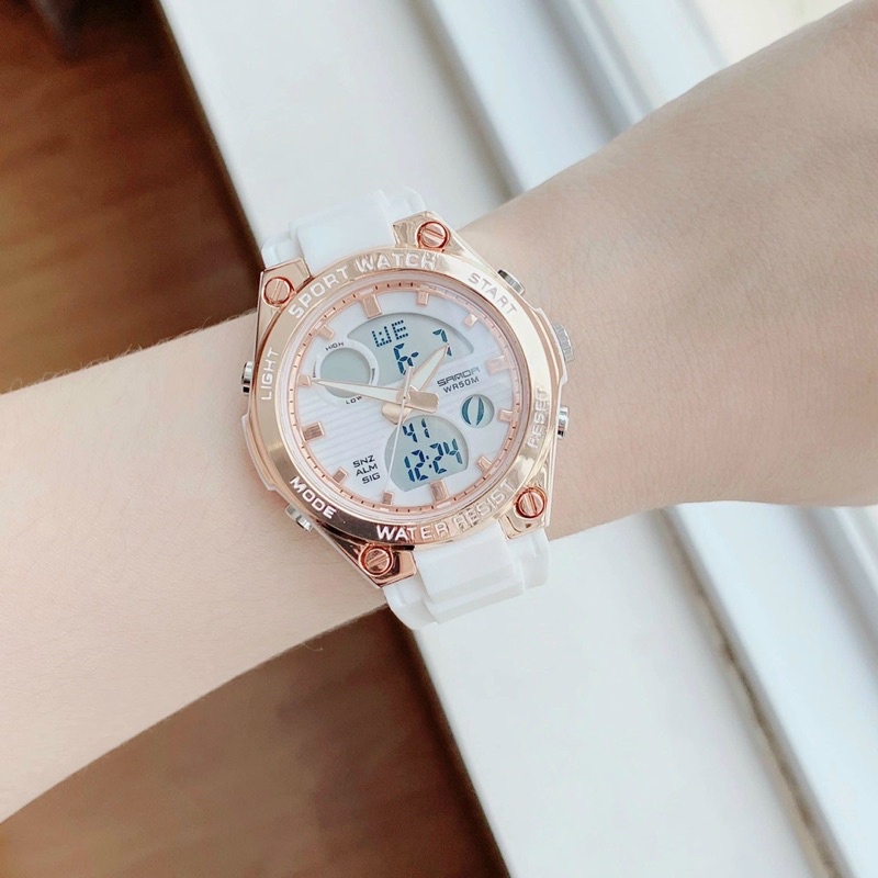 Đồng Hồ nữ Samda by Kimio chống nước , máy nhật, mặt kính chống xước ,bảo hành pin 12 tháng