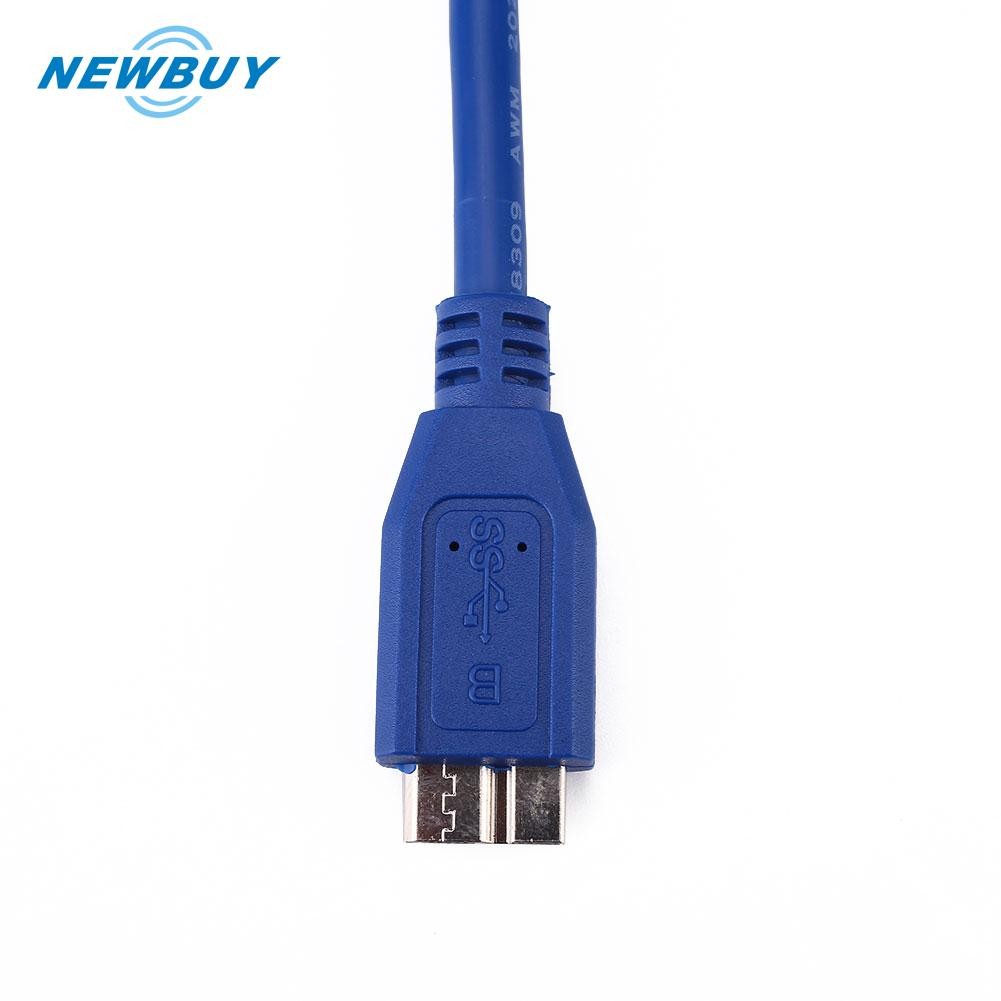 Dây Cáp Kéo Dài 1m Usb 3.0 A Tới Micro B Dành Cho Ổ Cứng Hdd Tốc Độ Cao