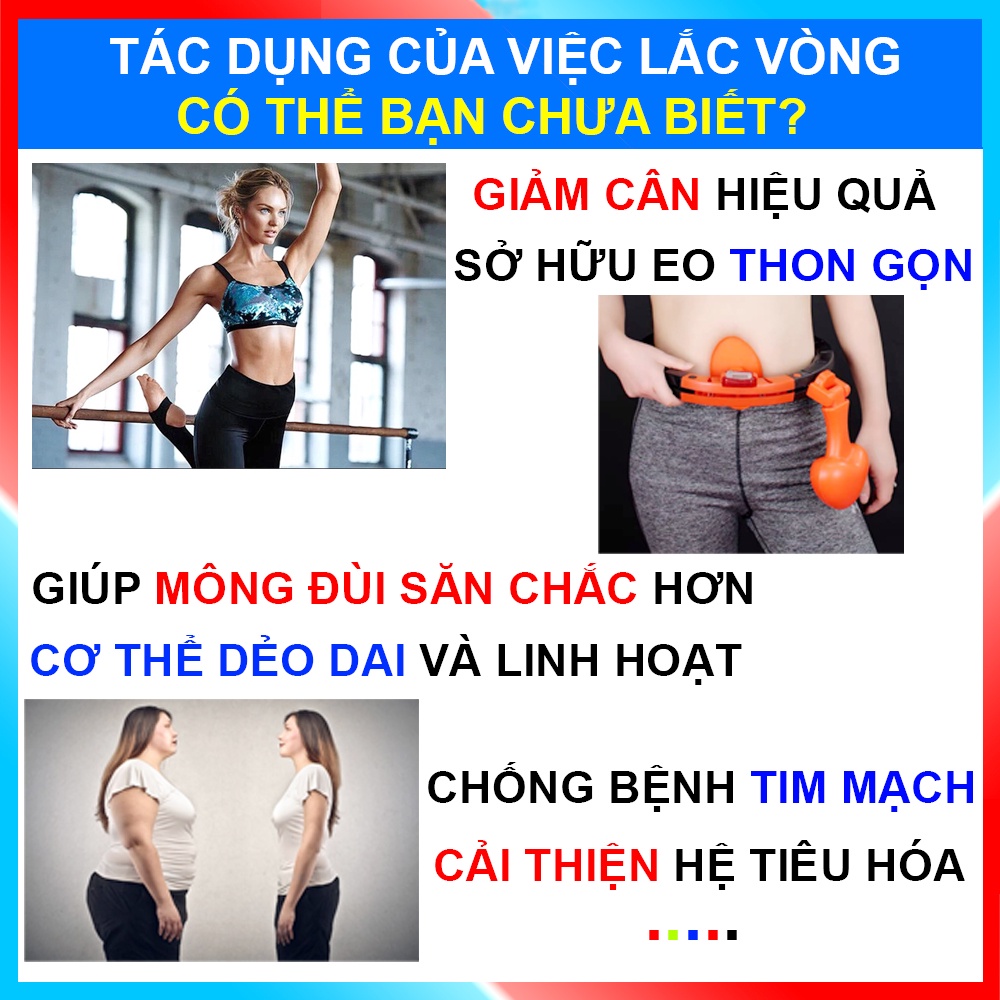 Vòng lắc eo giảm mỡ tự động thông minh 360 tự đếm vòng METAMO, vong lac eo đốt mỡ thừa hiệu quả, săn chắc cơ thể