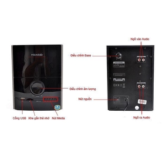 Loa Microlab M500U 2.1
