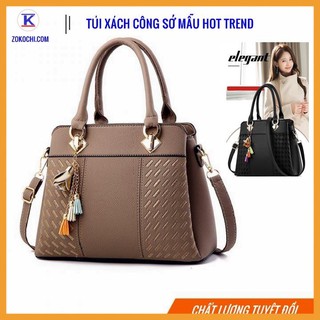 Túi Xách Da Công Sở | Túi Xách Nữ Đẹp Cầm Tay Đeo Chéo Đeo Vai Size Lớn Nhiều Màu Hot Trend Cho Phái Đẹp