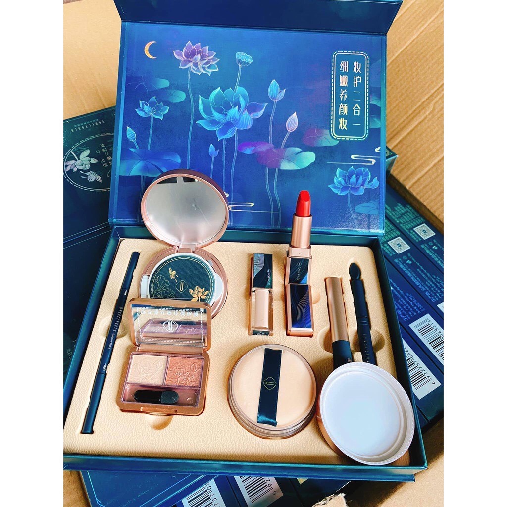 Bộ trang điểm đầy đủ Youliyoula  Combo set makeup trang điểm mĩ phẩm nội địa trung