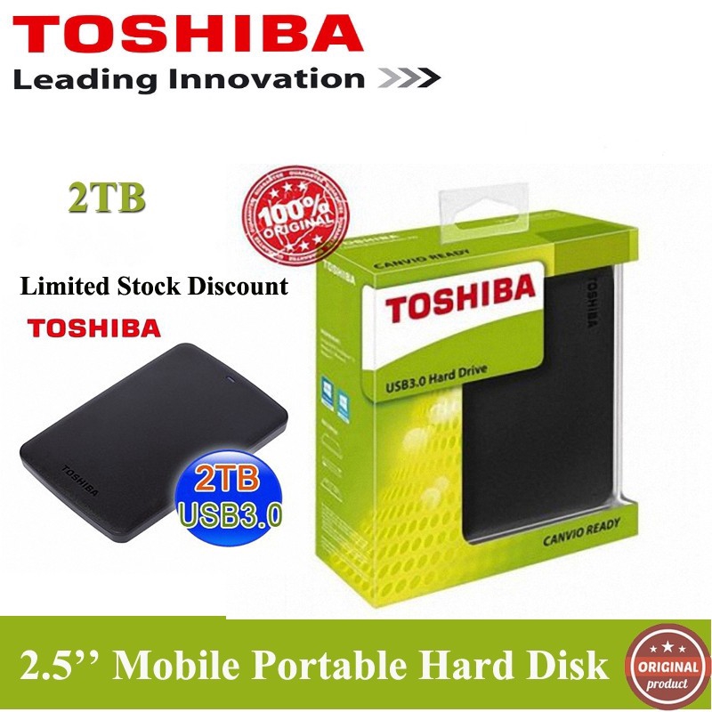 Ổ Cứng Rời Toshiba 2tb Cổng Usb 3.0