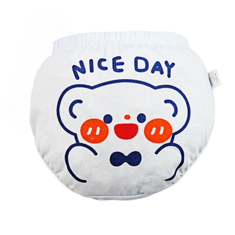 Quần lót Lucky Big Cat chất liệu cotton kiểu boxer thời trang mùa hè dành cho bé gái 1-3 tuổi