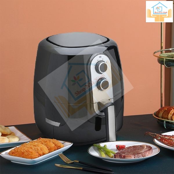 NỒI CHIÊN KHÔNG DẦU CƠ 5,2L JUMBO LOCK&LOCK EJF151 (ShopNhaXinh)