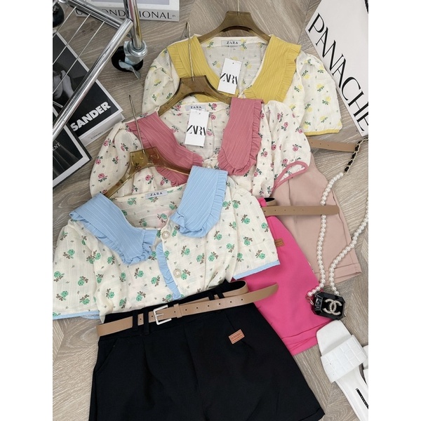 [ 𝐅𝐑𝐄𝐄 𝐒𝐇𝐈𝐏 ] SÉT HOA MIX QUẦN SOOC KÈM ĐAI 3 MÓN HÀNG ĐẸP LẮM Ạ