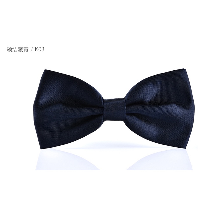 Cà Vạt Nơ Lụa Polyester Màu Sắc Đa Dạng Dành Cho Chú Rể