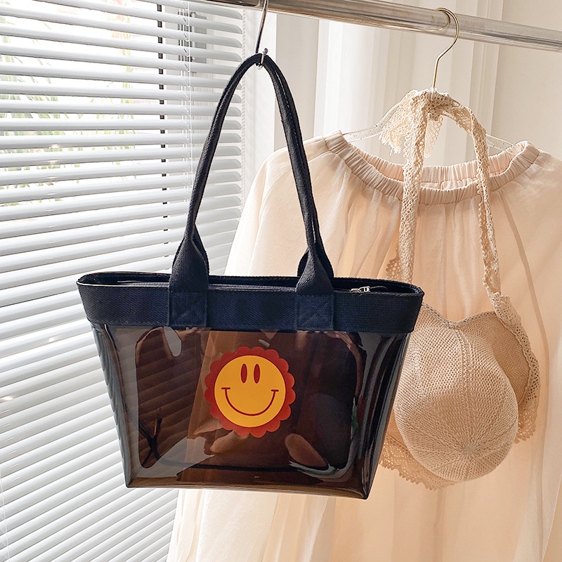 Túi Xách Đeo Vai Hình Mặt Cười Dễ Thương Xinh Xắn