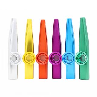 Còi Kazoo bằng kim loại cho bé tập chơi Công cụ âm nhạc Harmonica cho trẻ em Kazu Flute