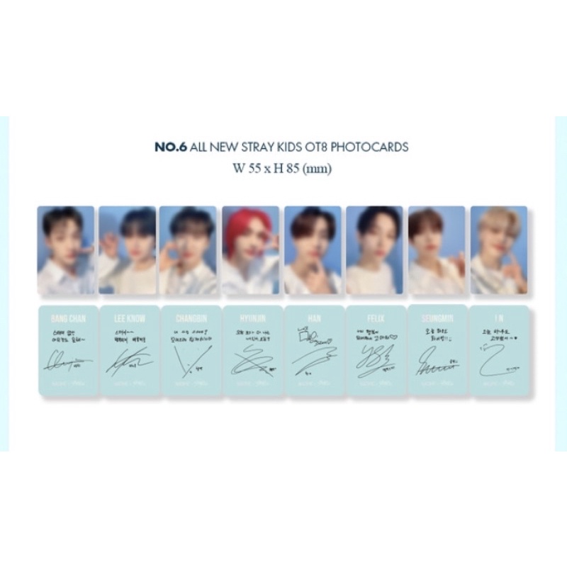 Thẻ bo góc từ NACIFIC X STRAY KIDS Collaboration Box