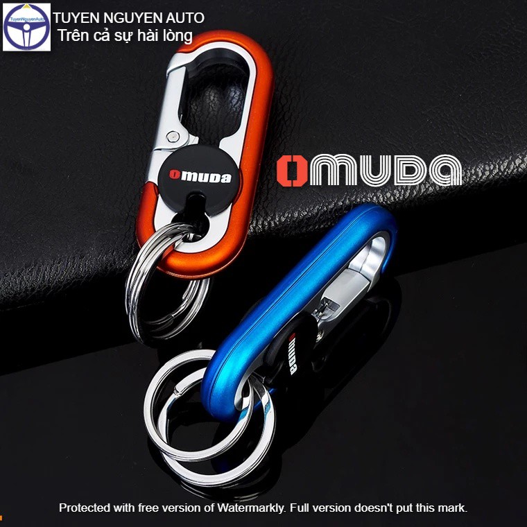 Móc khóa xe hơi ô tô OMUDA chính hãng sang trọng, hàng cao cấp không gỉ
