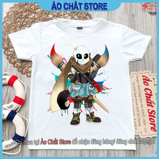 Áo thun SANS INK TALE trẻ em siêu độc | Áo bé trai SANS mẫu mới S25 | Áo Chất Store