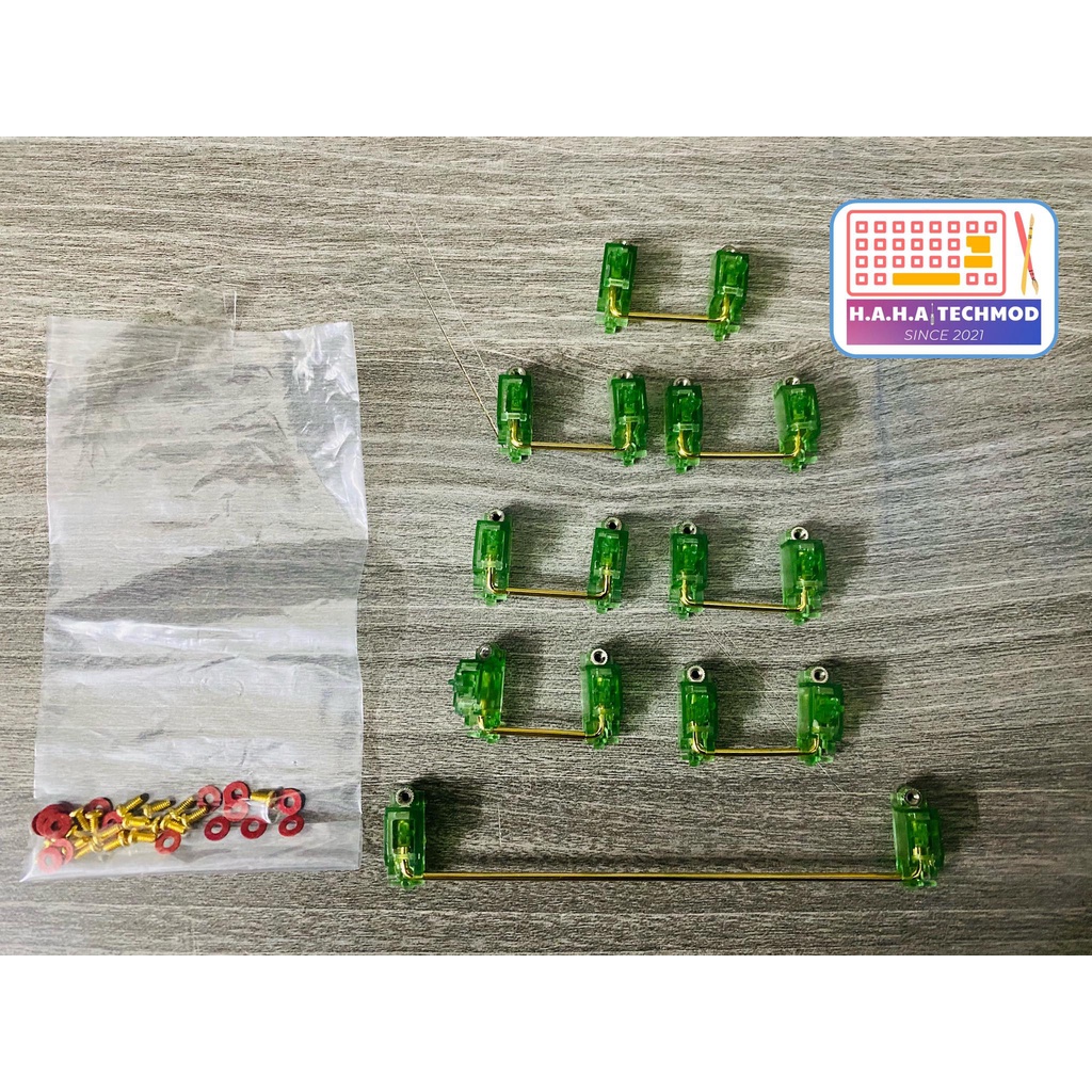 Bộ Stab PCB Mount Screw-in  Dùng Cho Bàn Phím Cơ