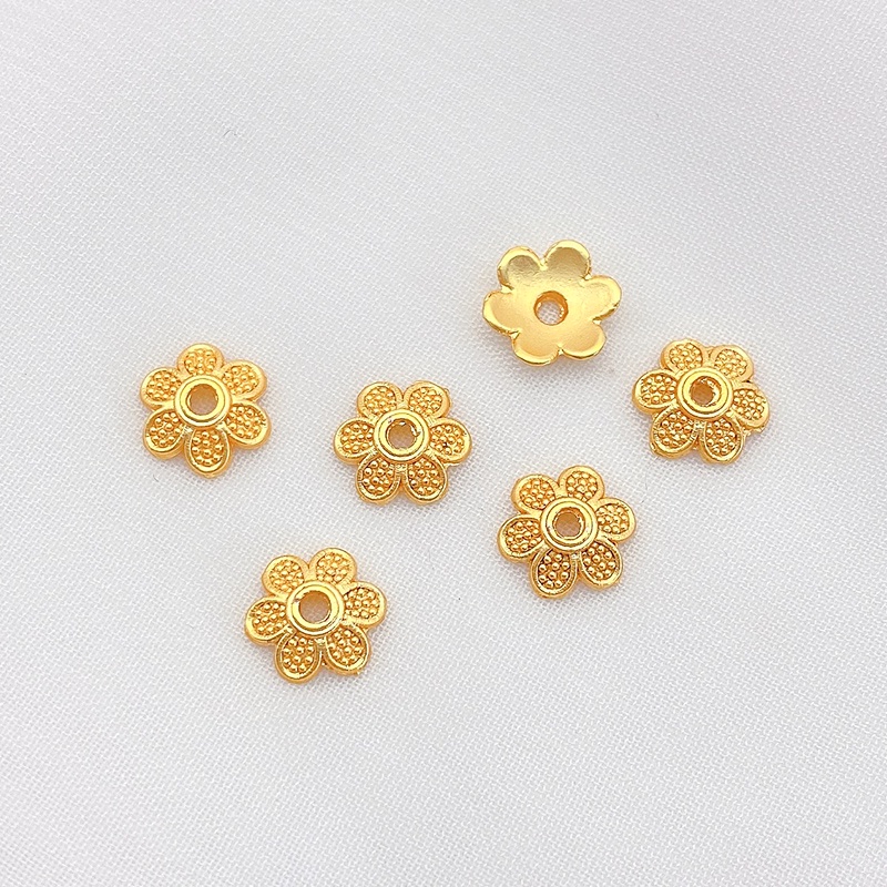 Hạt Xỏ Màu Vàng Mờ Dùng Làm Trang Sức Thủ Công diy