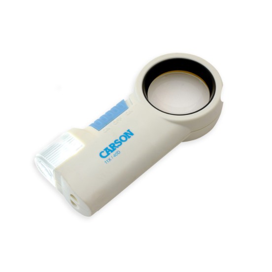 Kính lúp khuếch đại lớn có đèn Carson MagniFlash CP-40 (11x) - USA