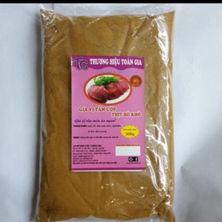 Bột gia vị tẩm ướp thịt bò khô gói 500gr