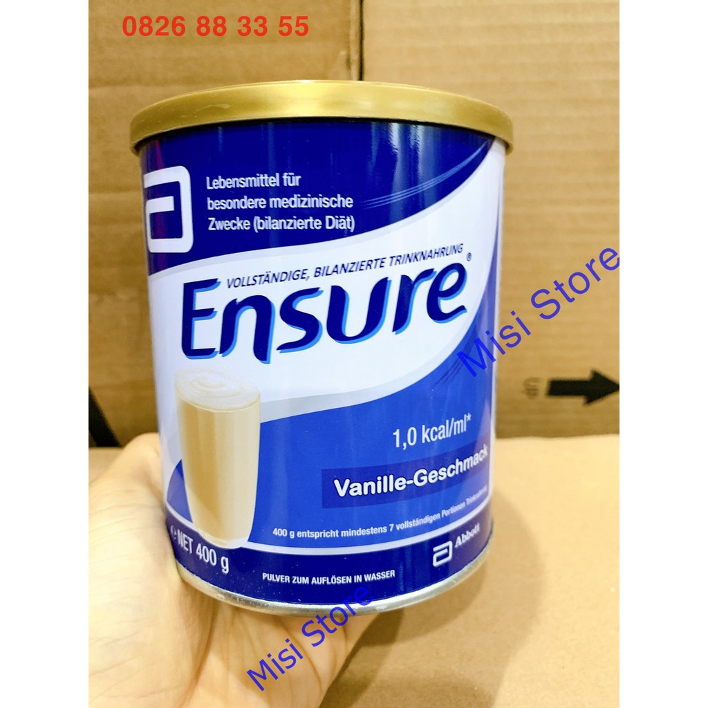 Sữa bột Ensure Đức, hộp 400g