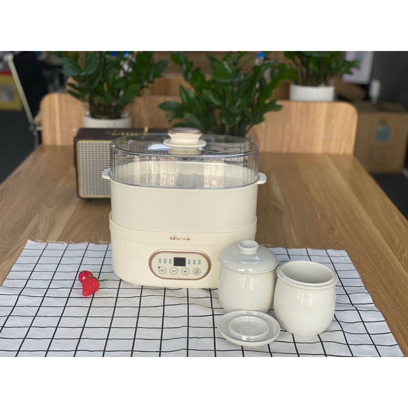 Nồi hấp đa năng Bear DDZ-C10V1 công suất 500W dung tích 1L cao cấp