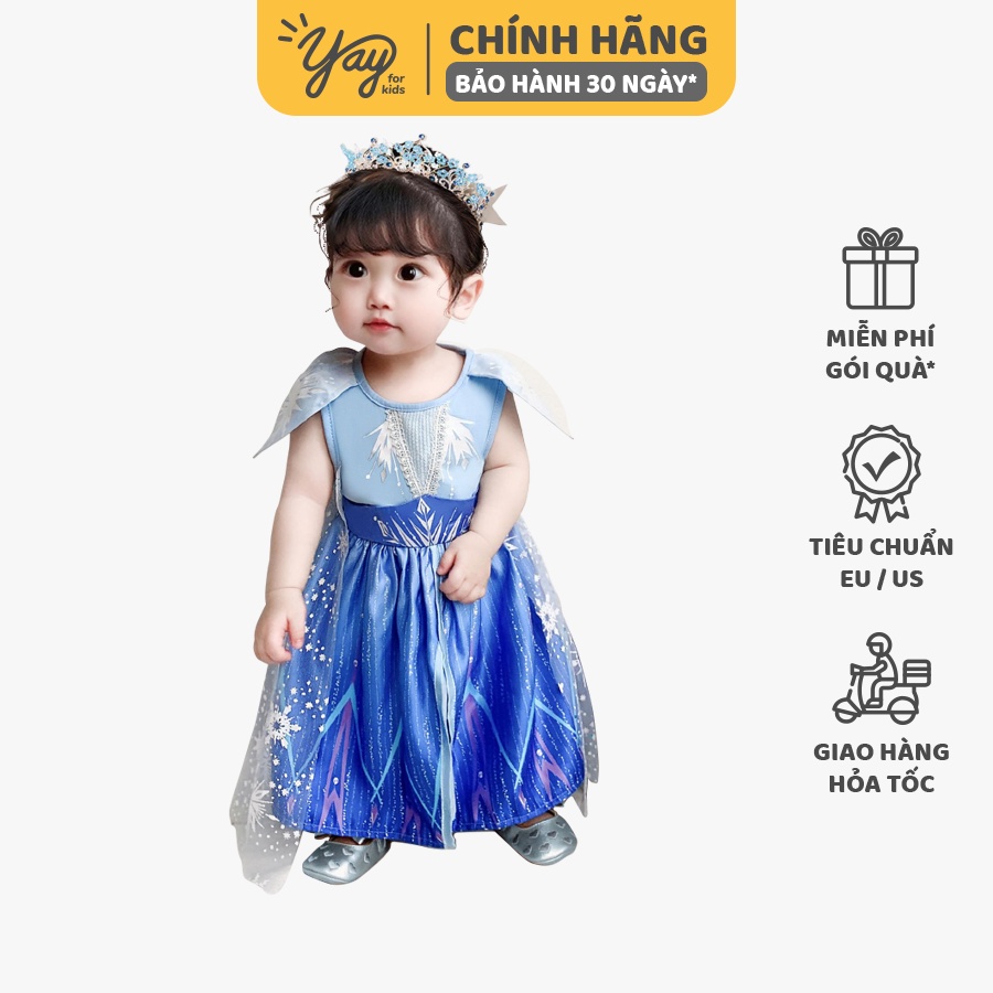 Váy Nữ Hoàng Băng Giá Baby Elsa Cho Bé Gái - XMZ67 - Yay
