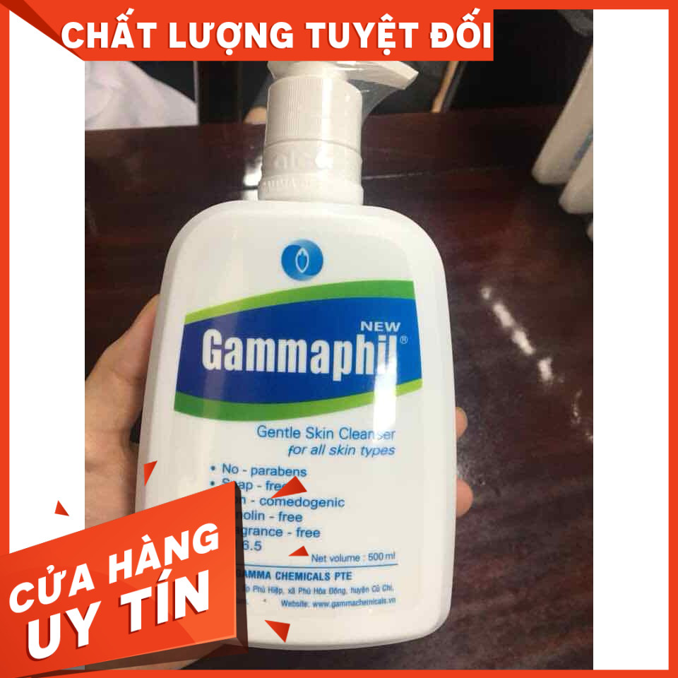 [CHÍNH HÀNG]Sữa rửa mặt Gamaphil 500ml cho da nhạy cảm, da mụn