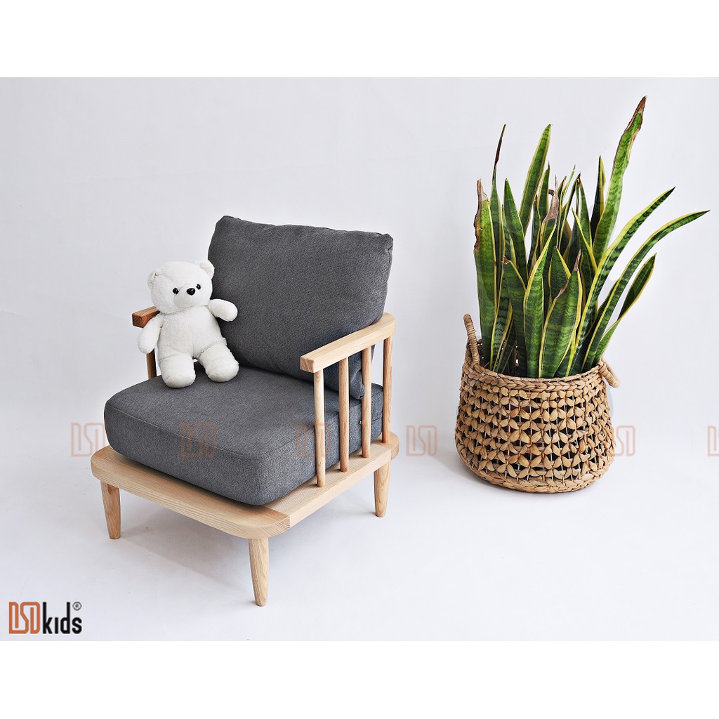 Ghế sofa cho bé 🛑FREESHIP🛑 Ghế sofa trẻ em [ Nguyên liệu 100% gỗ tự nhiên cao cấp nhập khẩu ]