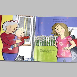[Sách] - Vòng tay bà âu yếm (Ehon Cả nhà thương nhau)