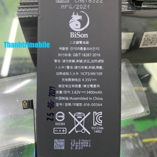Pin 8 Plus Bison dung lượng cao 3400mAh