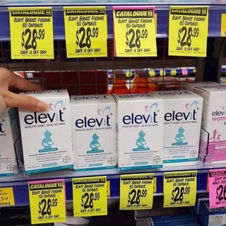 Elevit Sau Sinh Breastfeeding Của Úc (60 Viên)- đủ bill Chemist