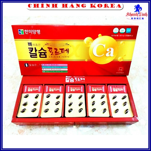 Viên Canxi Hanmi Chính Hãng Hàn Quốc, Hộp 120 viên