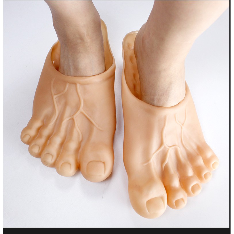 Đôi dép xỏ ngón ngộ nghĩnh Mô phỏng đôi giày bàn chân to